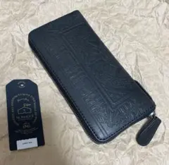 新品　ノマドイ　ブラックレザー 長財布