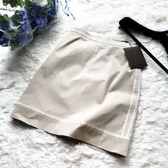 新品　LOUIS VUITTON ヴィトン　コットン　タグ付　刺繍　スカート 中古・古着通販】LOUIS VUITTON (ルイ ヴィトン) 22SS