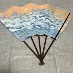 奥田元宗／限定 木版画「朝湖」山水画：解説付き 奥田元宗／限定 木版画「朝湖」山水画：解説付き