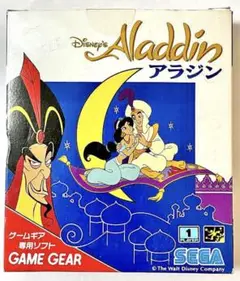 ❤️箱・ケースあり❤️レア❤️ゲームギア❤️アラジン❤️ディズニー☆アクションゲーム☆