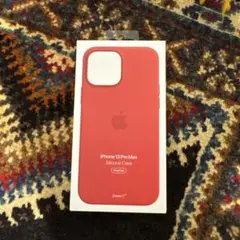 iPhone 13 Pro Max シリコンケース レッド　Apple純正　新品