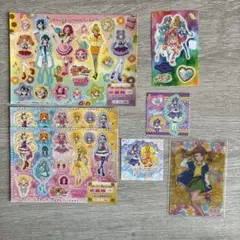 プリキュア　シール　クリアカード　7枚セット