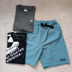 スポーツTシャツとショートパンツセット　160cm