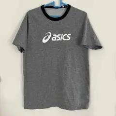 asics グレー Tシャツ Mサイズ