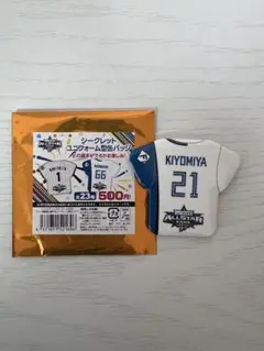 北海道日本ハムファイターズ　清宮幸太郎　オールスター　ユニフォーム型缶バッジ