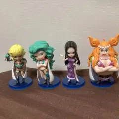 ワンピース ワーコレ コレクダブル フィギュア 4種 九蛇 ハンコック 造形