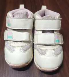 asics　アシックス　ベビーシューズ　スニーカー　花柄　15cm