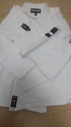 柔術着 A2 上下柔術衣+白帯セット イサミ ISAMI MMA RIZIN