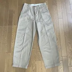 UNIQLO U ワイドフィットチノ 76cm ブラウン Mサイズ