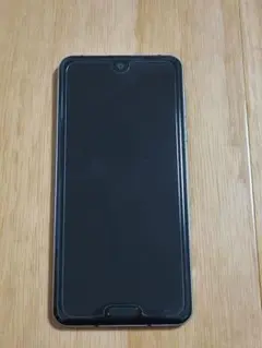【ジャンク】AQUOS R3 808SH 背面カバーなし 画面傷あり 部品取り