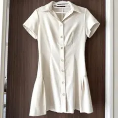 ZARAザラ白ワンピース