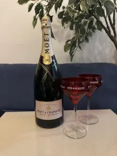 Moët & Chandon ロゼ・ダミーボトル PIPER パイパーグラス