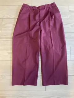 ワイドパンツ ボトムス パンツ　M ズボン