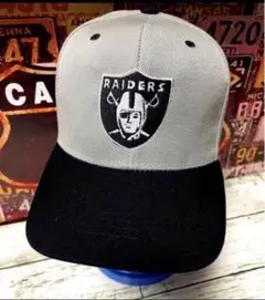 【新品❣️】NFL レイダース　CAP キャップ　グレー黒