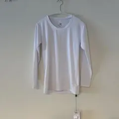 aclunk ホワイト 長袖Tシャツ S