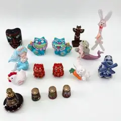 [八5979] オブジェ　置物　ミニ置物　まとめ売り