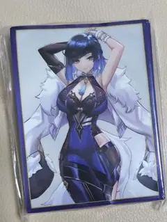 ミッドナイトブルー　原神　スリーブ　プレイマット　夜蘭 Amazon.co.jp: 夜蘭 スリーブ プレイマット セット ミッドナイト