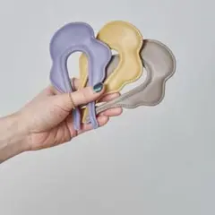 新品未使用　HASHIBAMI ヘアクリップ かんざし　レザー