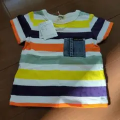 新品 ADCHAP ストライプ Tシャツ 90cm ブランシェス