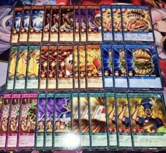 遊戯王 ラッシュデュエル　ハングリーバーガー　デッキパーツ　各3枚セット