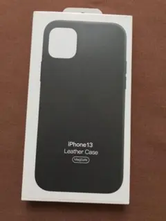iPhone 13 レザーケース　ミッドナイト Apple純正