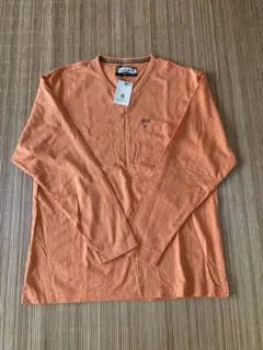 Hush Puppies オレンジ Mサイズ 長袖シャツ(タグ付き)