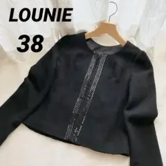 ❤️美品❤️ルーニィ LOUNIE ノーカラージャケット ブラック 七五三 面談
