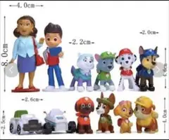 パウパトロール　ミニフィギュア 12個セット
