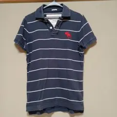 Abercrombie & Fitch ポロシャツ ネイビー