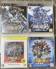 スーパーロボット大戦シリーズ PS3 4本セット