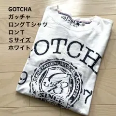 GOTCHA ガッチャ　ロングTシャツ　ロンＴ　Ｓサイズ ホワイト