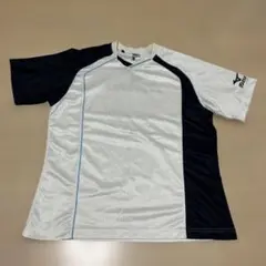 Mizuno 練習着 Lサイズ ホワイト/ネイビー