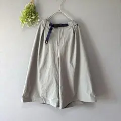 ★ミレー［M］耐久撥水加工春夏素材　マウンテンストレッチキュロット　ワイドパンツ