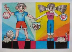 横浜DeNAベイスターズ応援グッズ.オリジナル原画No.2