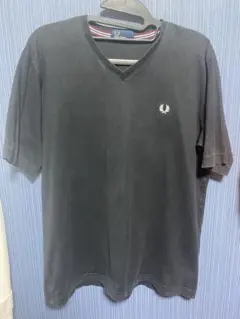 フレッドペリー Vネック Tシャツ ブラック