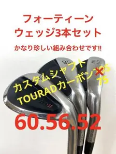 フォーティーン DJ5 ウェッジ レア 3本セット