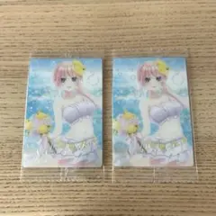 五等分の花嫁 ウエハース スペシャルカード 中野一花