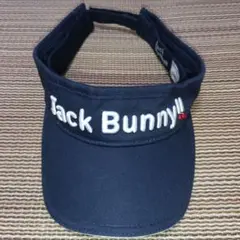 Jack Bunnyジャックバニーネイビー ゴルフバイザー
