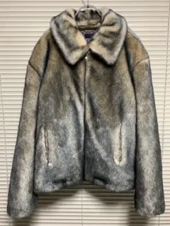 《 GOSHA RUBCHINSKIY 》フェイクファー ジャケット S