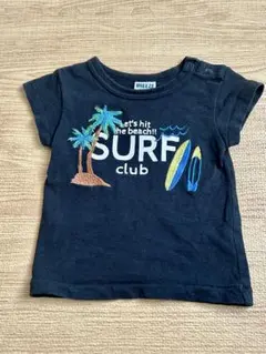BREEZE サーフ柄　Tシャツ 80 半袖Tシャツ　FO.KIDS