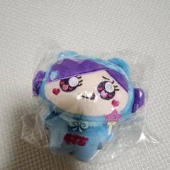 しなクマ マスコットぬいぐるみ ブルー しなこ