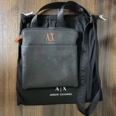 ARMANI EXCHANGE アルマーニ レザーミニショルダーバッグ