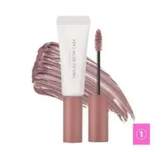人気 ハンオールブロウカラ 5 DUSKY ROSE アイブロウ 眉マスカラ ①