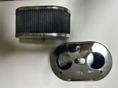 旧車　ソレックス、ウェーバー用  エアクリーナー　2個セット