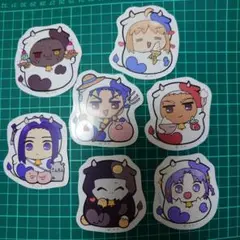 fate fgo 干支 ステッカー セット アーチャー ランサー
