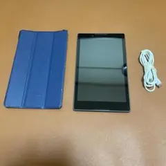 Lenovo 602LV 充電ケーブル・青カバー 付き SIMロック解除済み