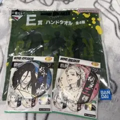 WIND BREAKER ハンドタオルE賞 缶バッジ2点