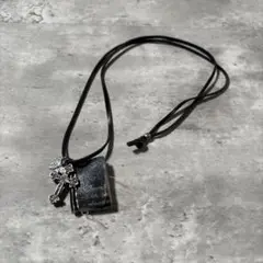 【00s_Archive】LeatherCrossNecklace平成グランジ