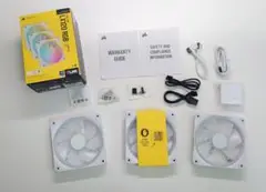 Corsair　LX120-R リバースファン　RGB　3個パック