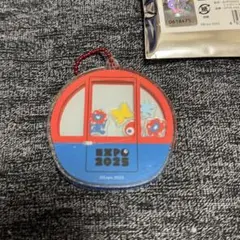 シャカシャカアクリルキーホルダー ミャクミャク 観覧車 関西万博